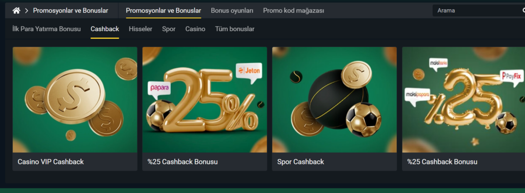 Cashback Fırsatı